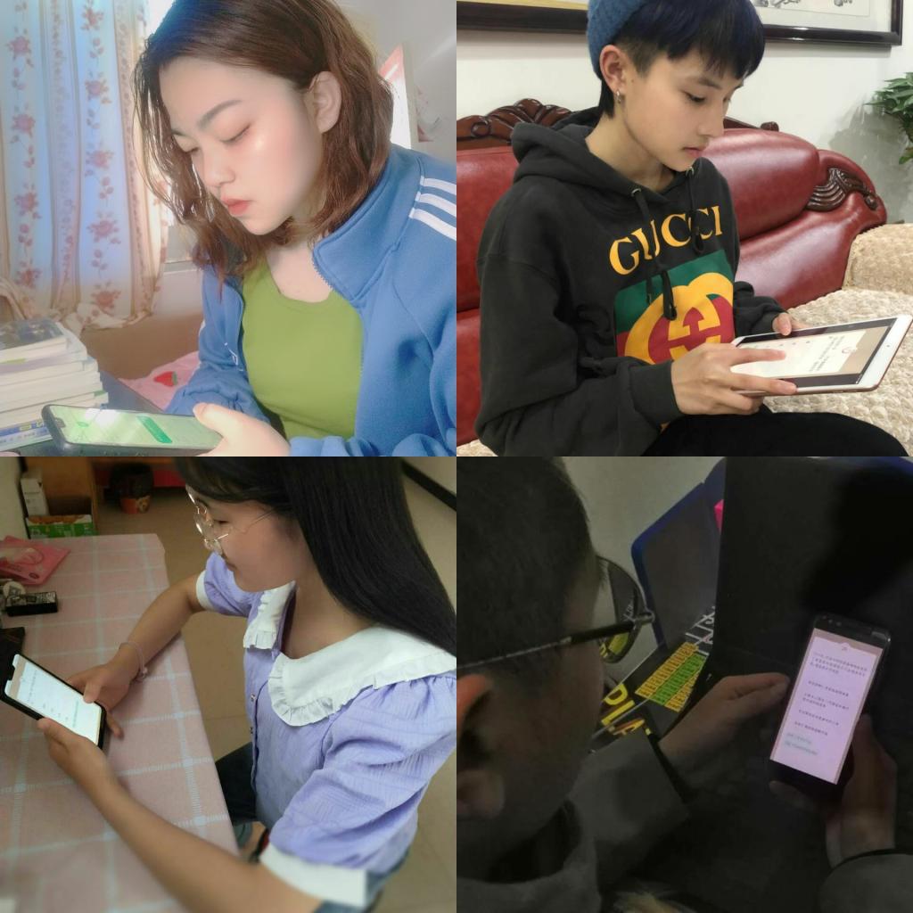 参赛员工答题中